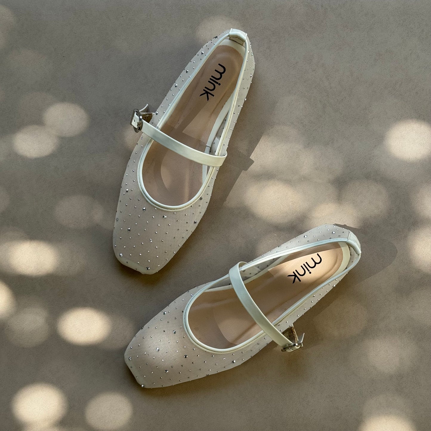 STARRY MESH BALLET | White