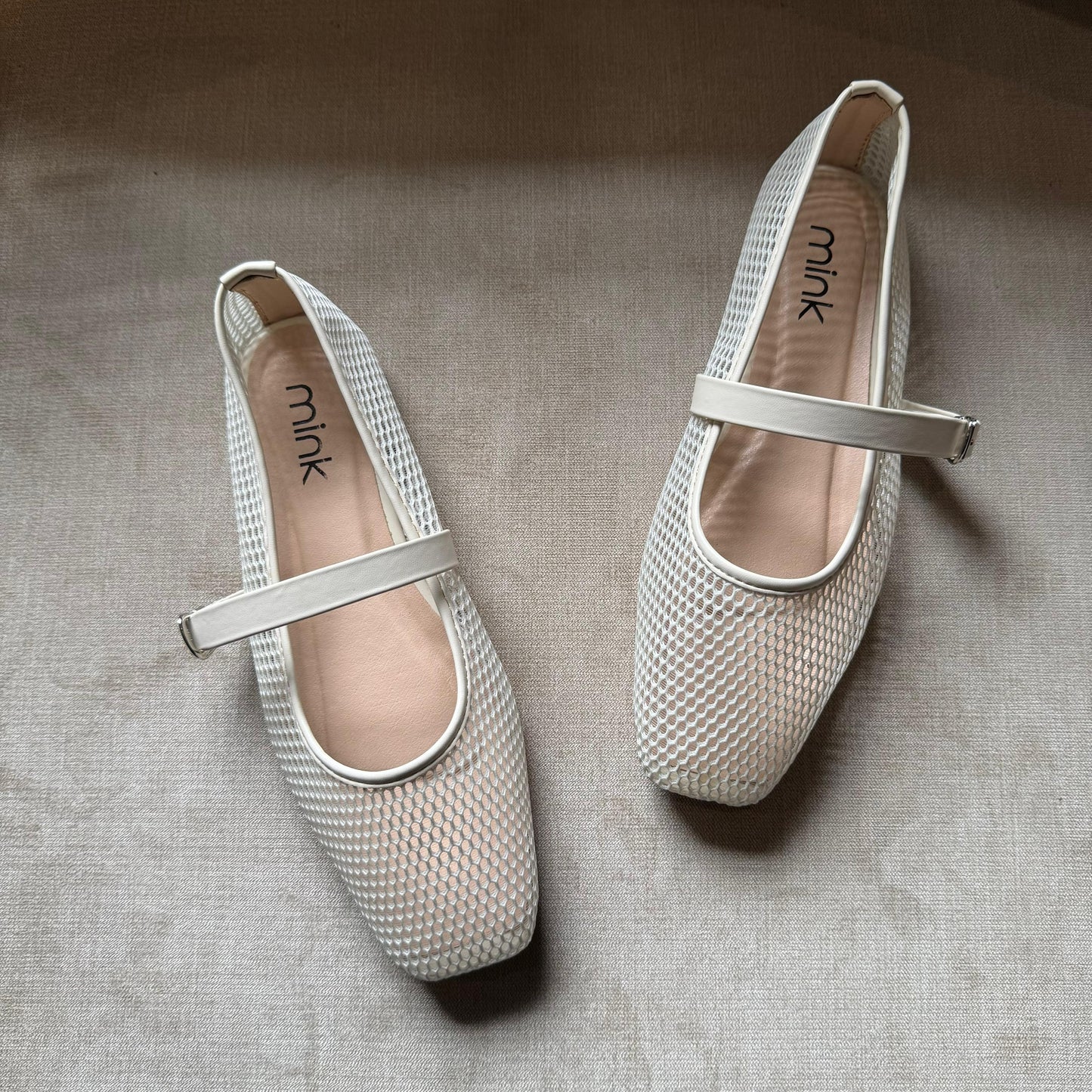 MESH BALLET| White