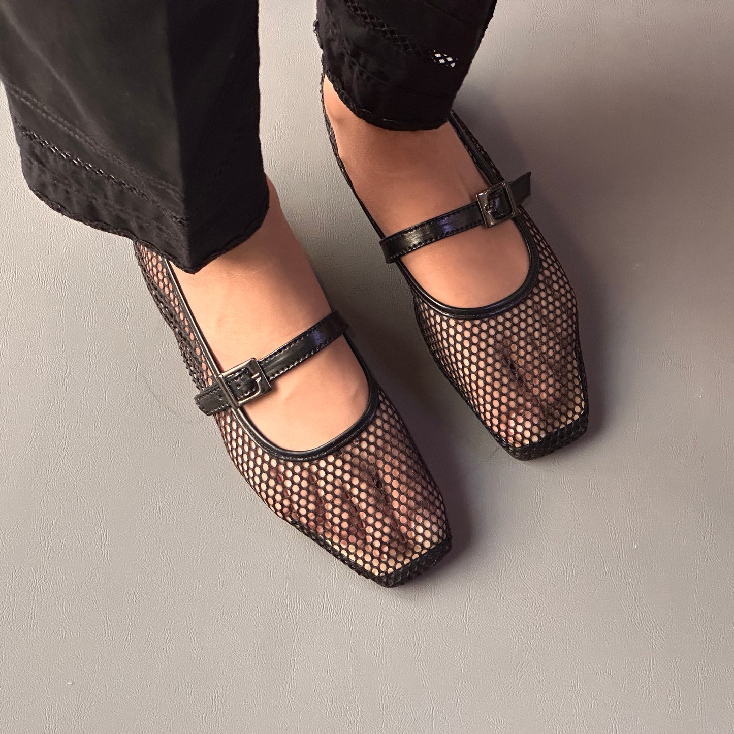 MESH BALLET | Black