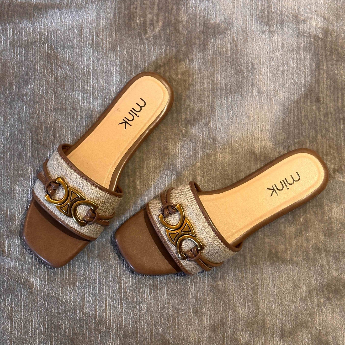 CELINE SLIDES | Brown Bear