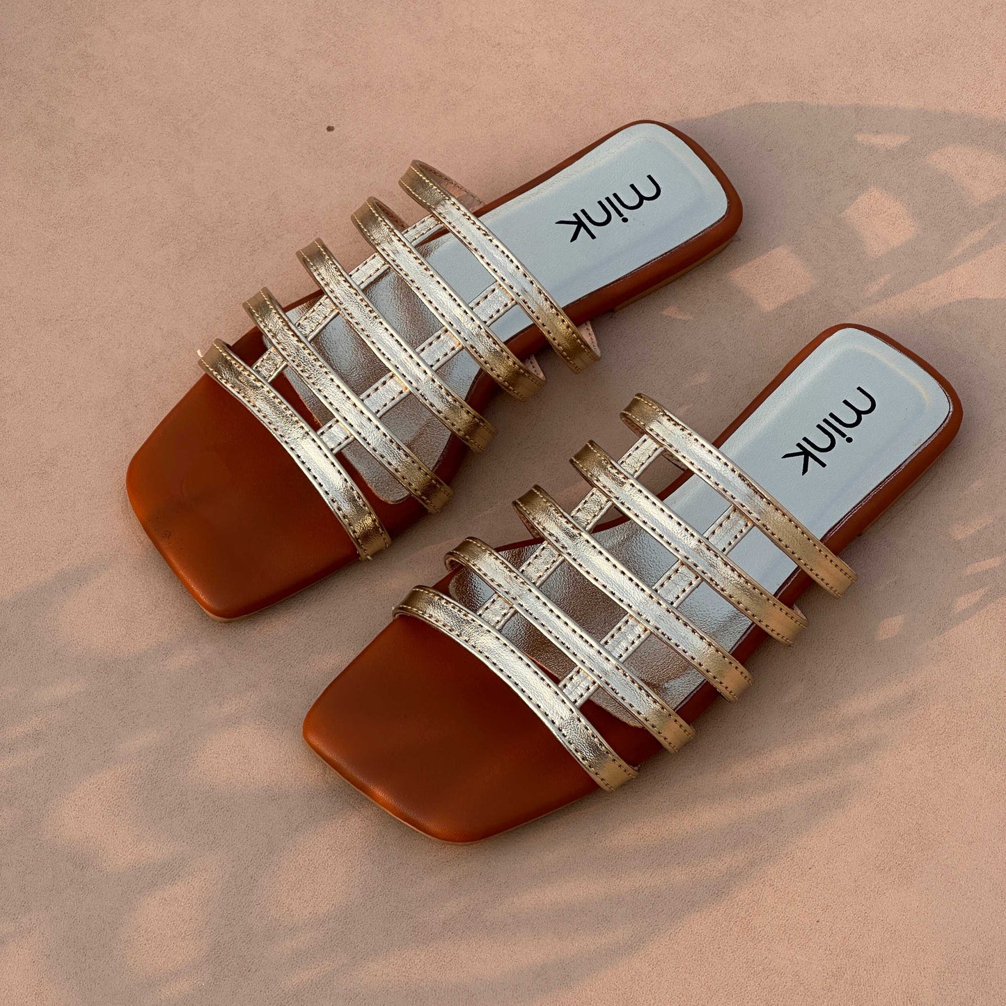 LUXE SLIDES | Gold