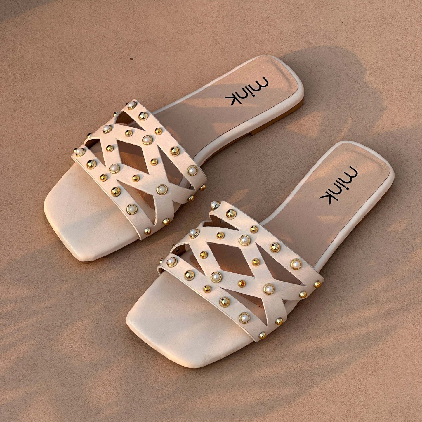 JEWEL SLIDES | White