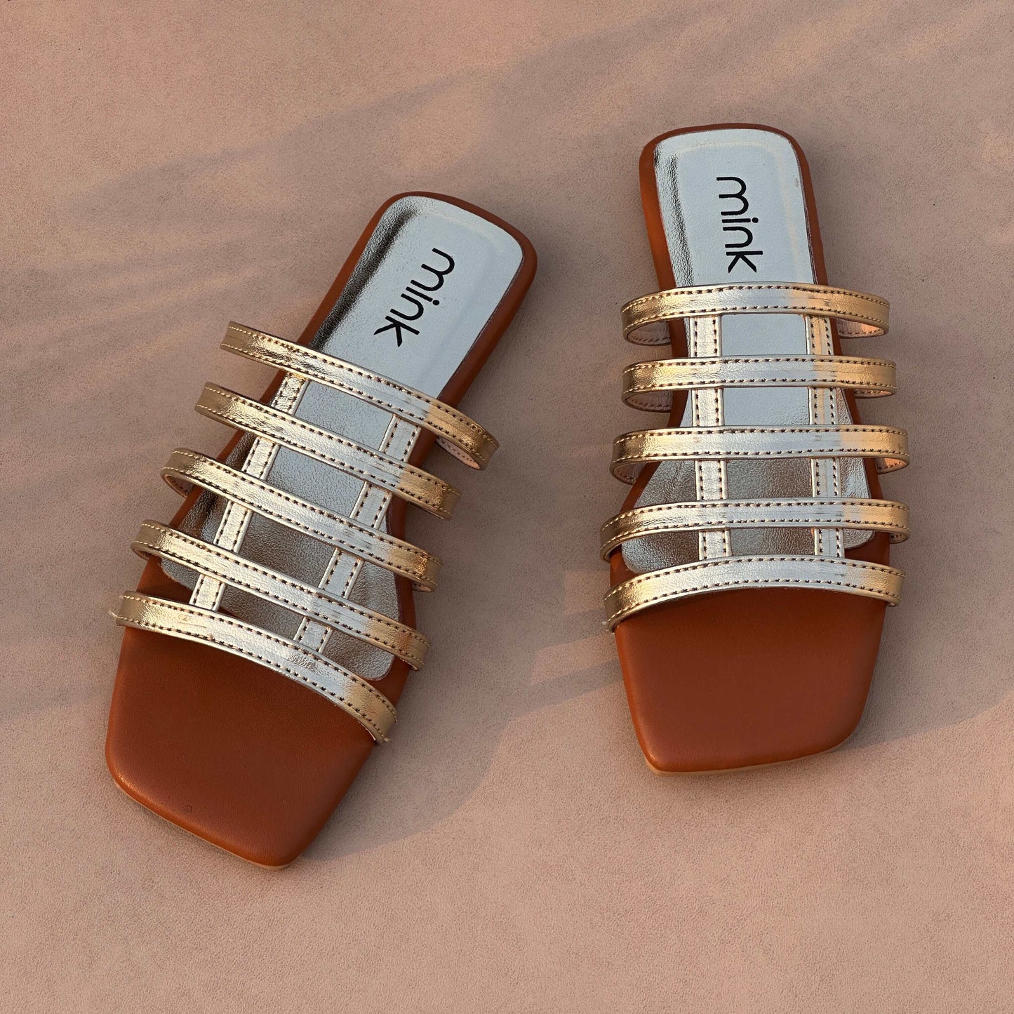 LUXE SLIDES | Gold