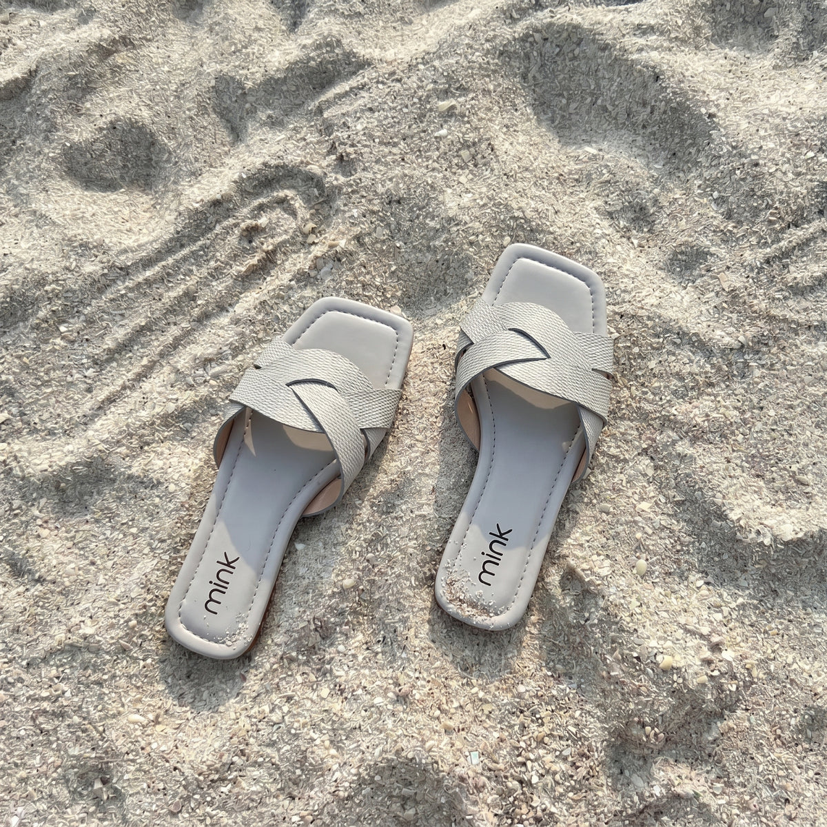 TWISTIES SLIDES | Cyan Blue