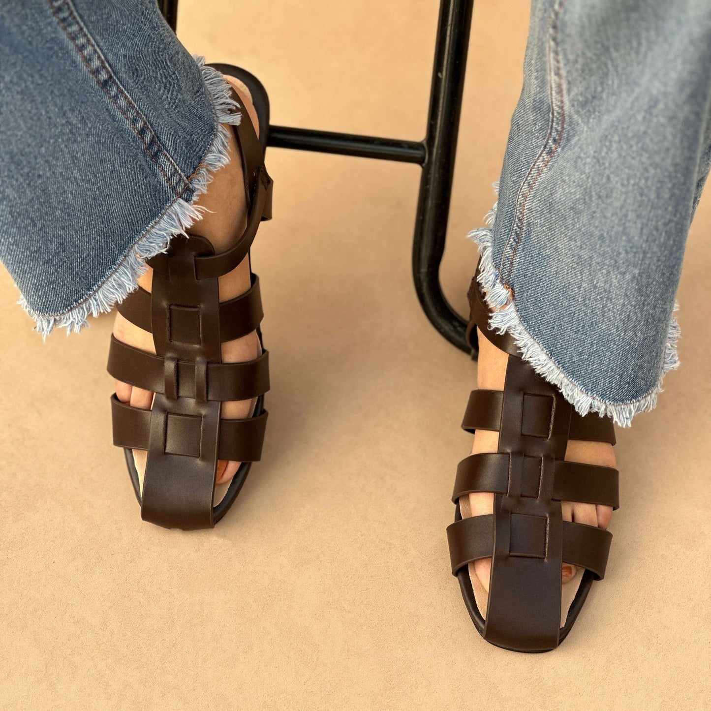 CROC SANDALS | Coffee Bean