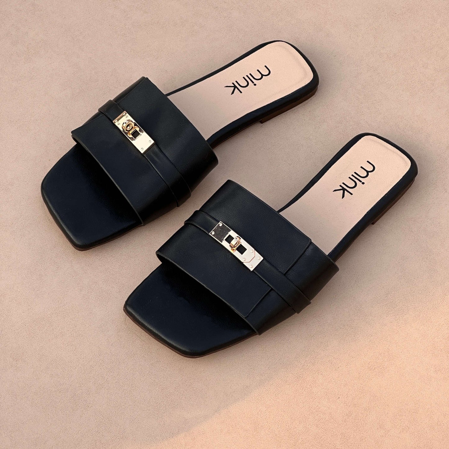 TWOFOLD SLIDES | Black