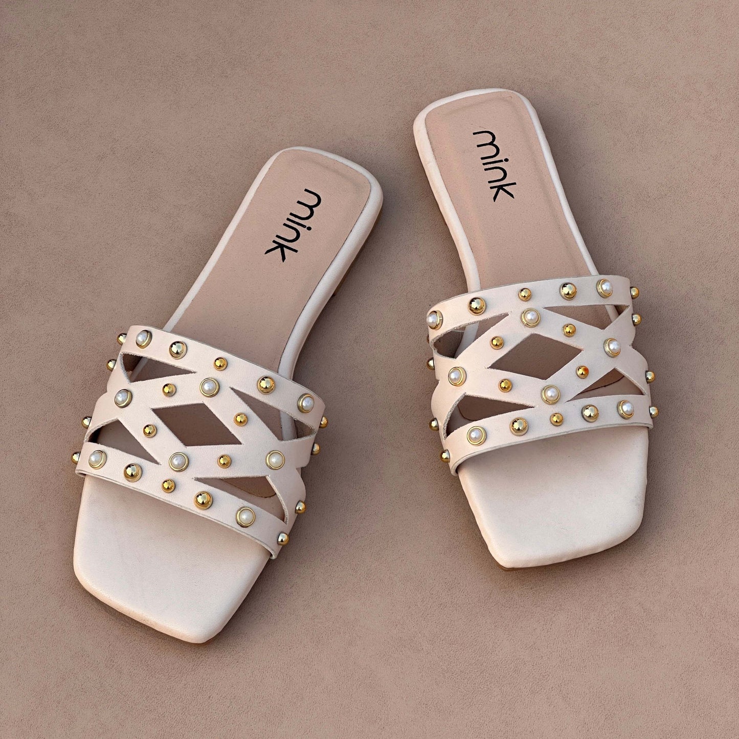 JEWEL SLIDES | White