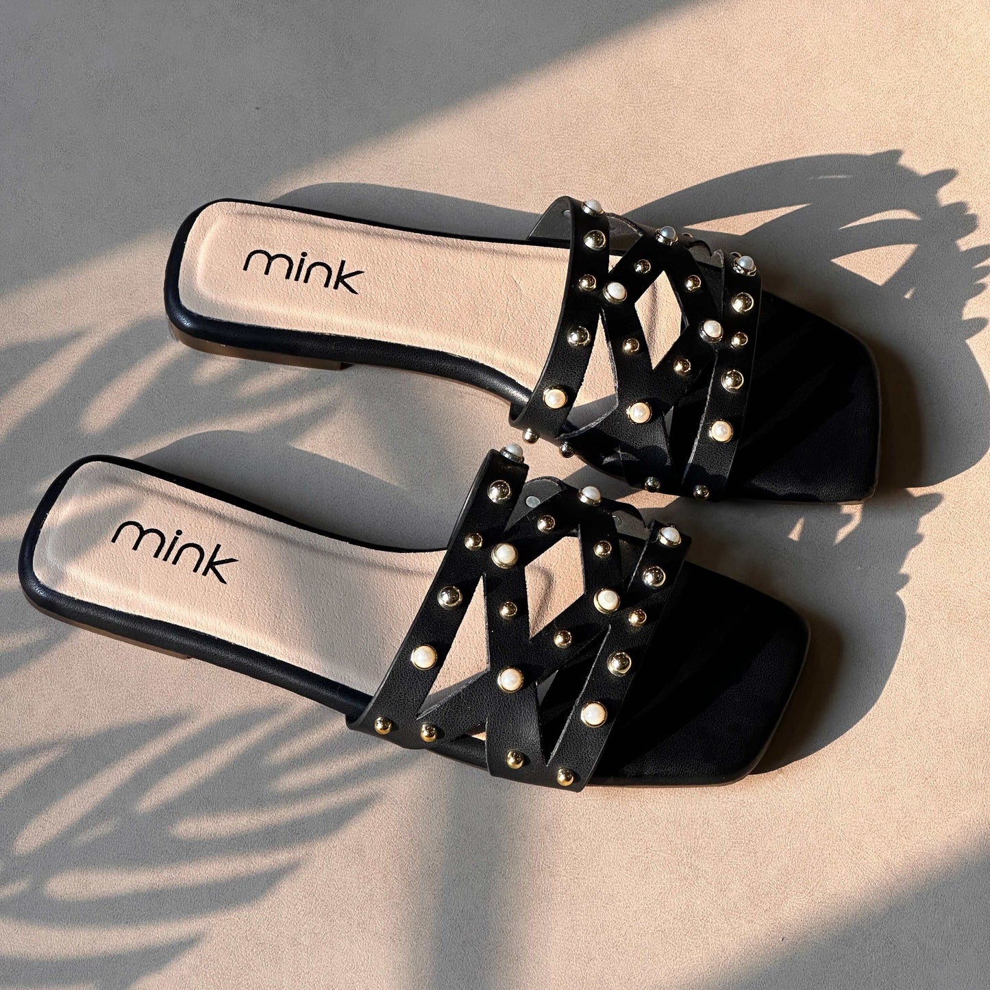 JEWEL SLIDES | Black