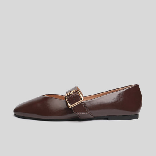PATENT BALLETS |  Deep Coffee