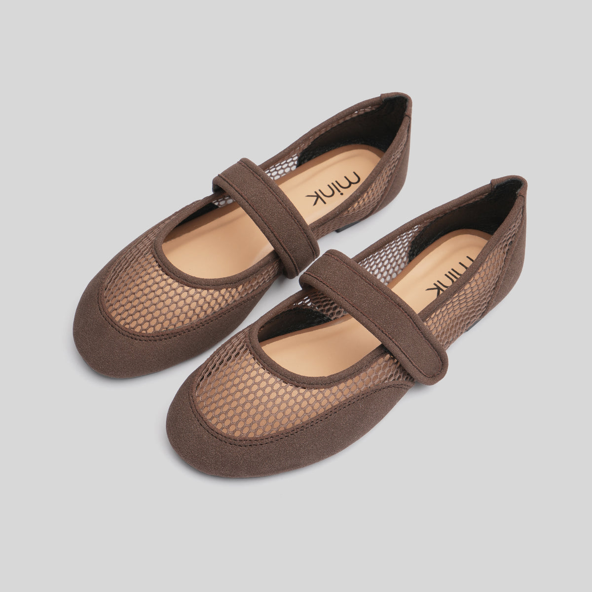 MESH SNEAKER BALLET | Deep Coffee