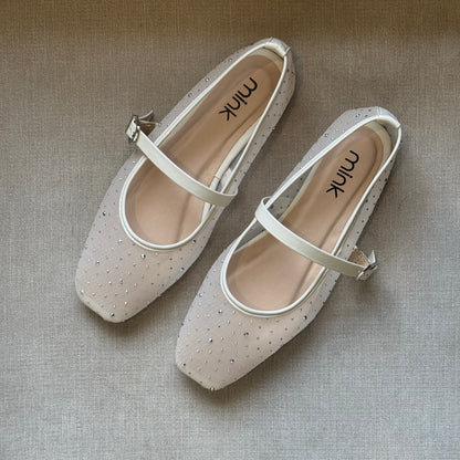 STARRY MESH BALLET | White