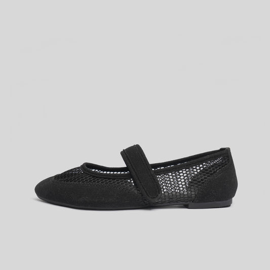 MESH SNEAKER BALLET | Black