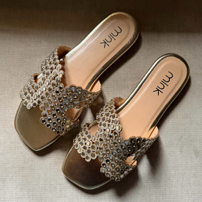 GLAM SLIDES | Gold