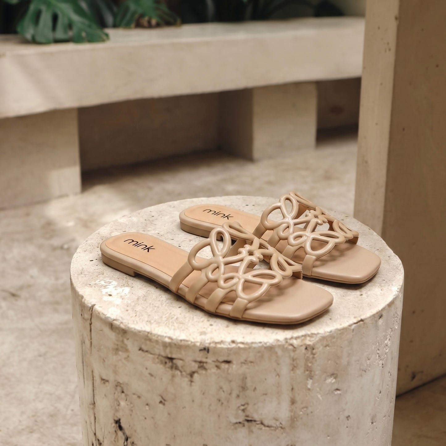 LOEWE SLIDES | Beige