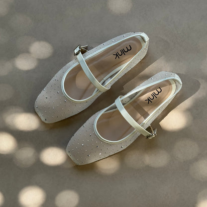 STARRY MESH BALLET | White