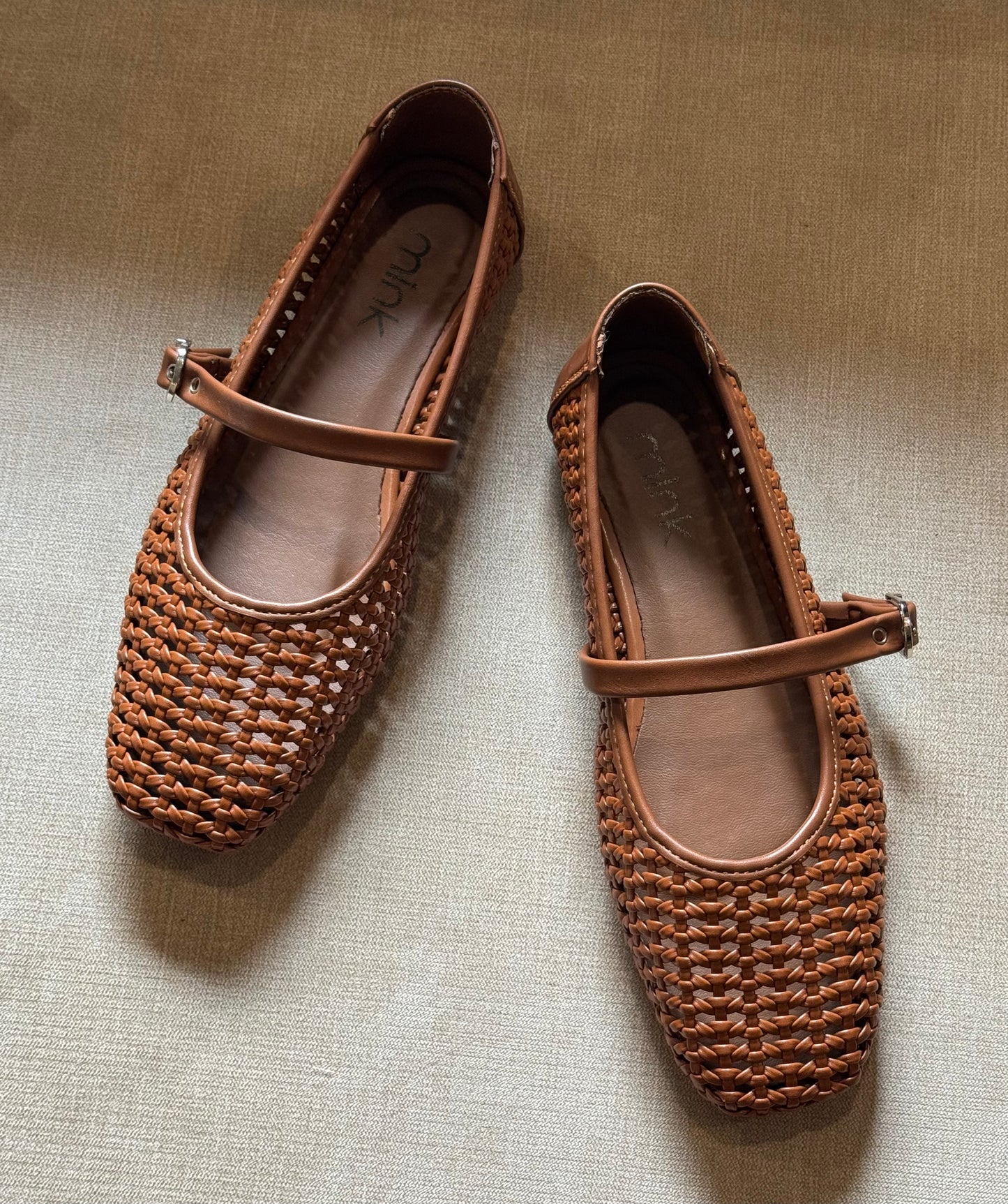 KNITTED MARYJANES | Red Beech