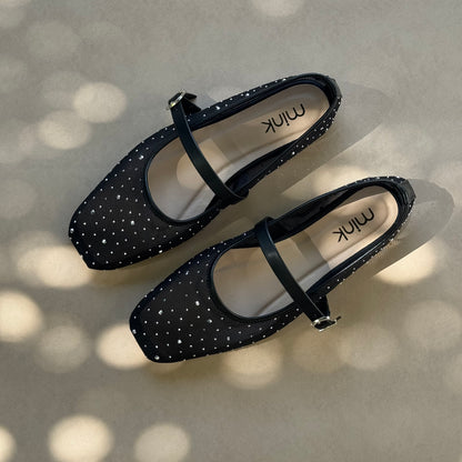 STARRY MESH BALLET | Black
