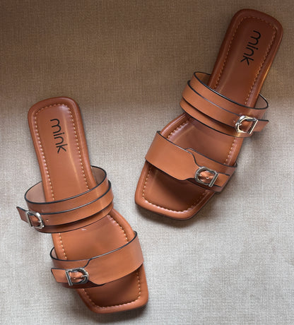 DOUBLE STRAP SLIDERS | Red Beech