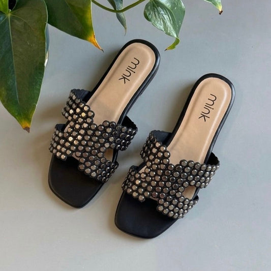 GLAM SLIDES | Black