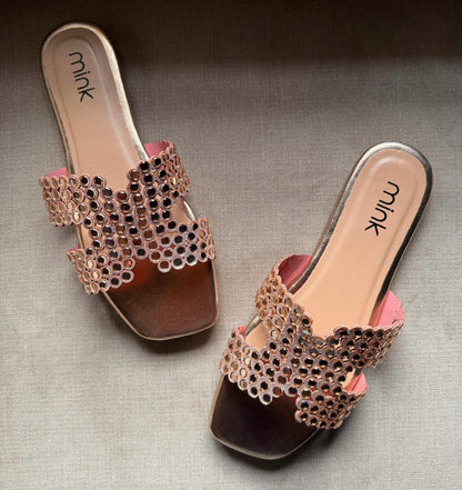 GLAM SLIDES | Rose Gold