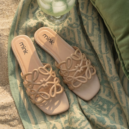 LOEWE SLIDES | Beige