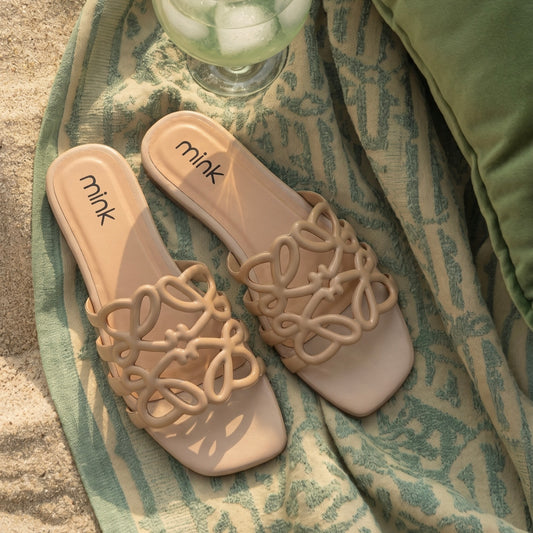 LOEWE SLIDES | Beige