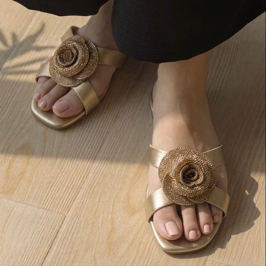 ROSELLA SLIDES | Gold