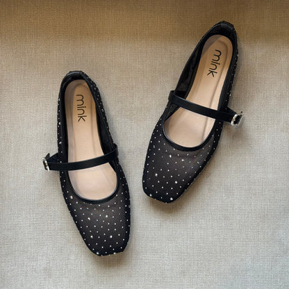 STARRY MESH BALLET | Black
