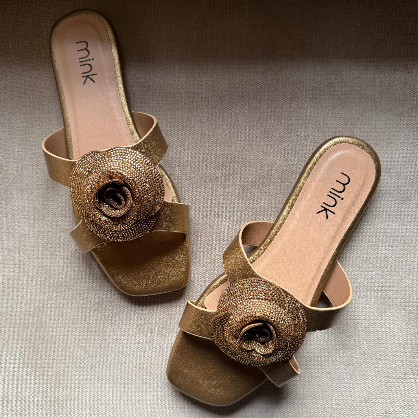 ROSELLA SLIDES | Gold