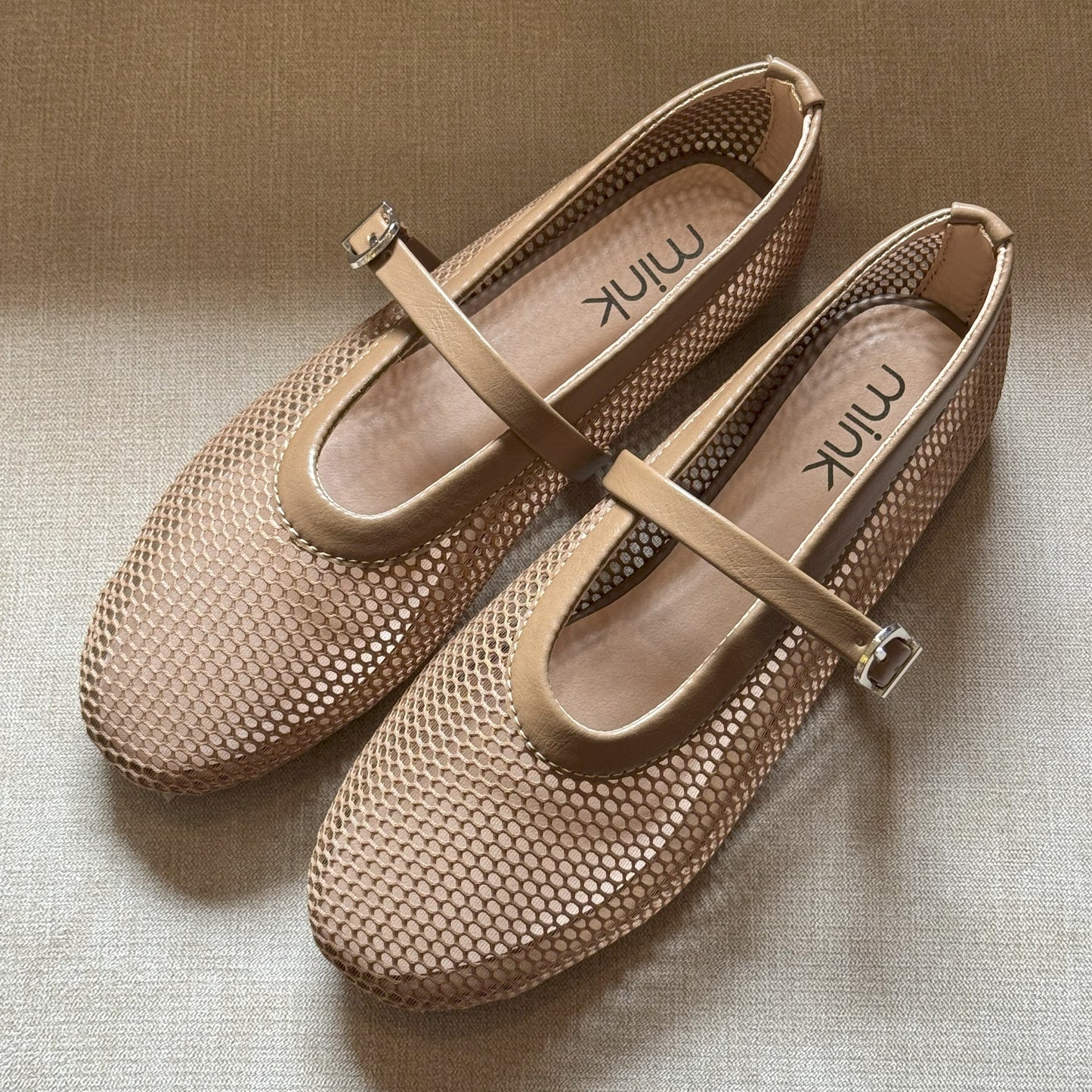 ROUNDED MESH BALLET | Brown Bear