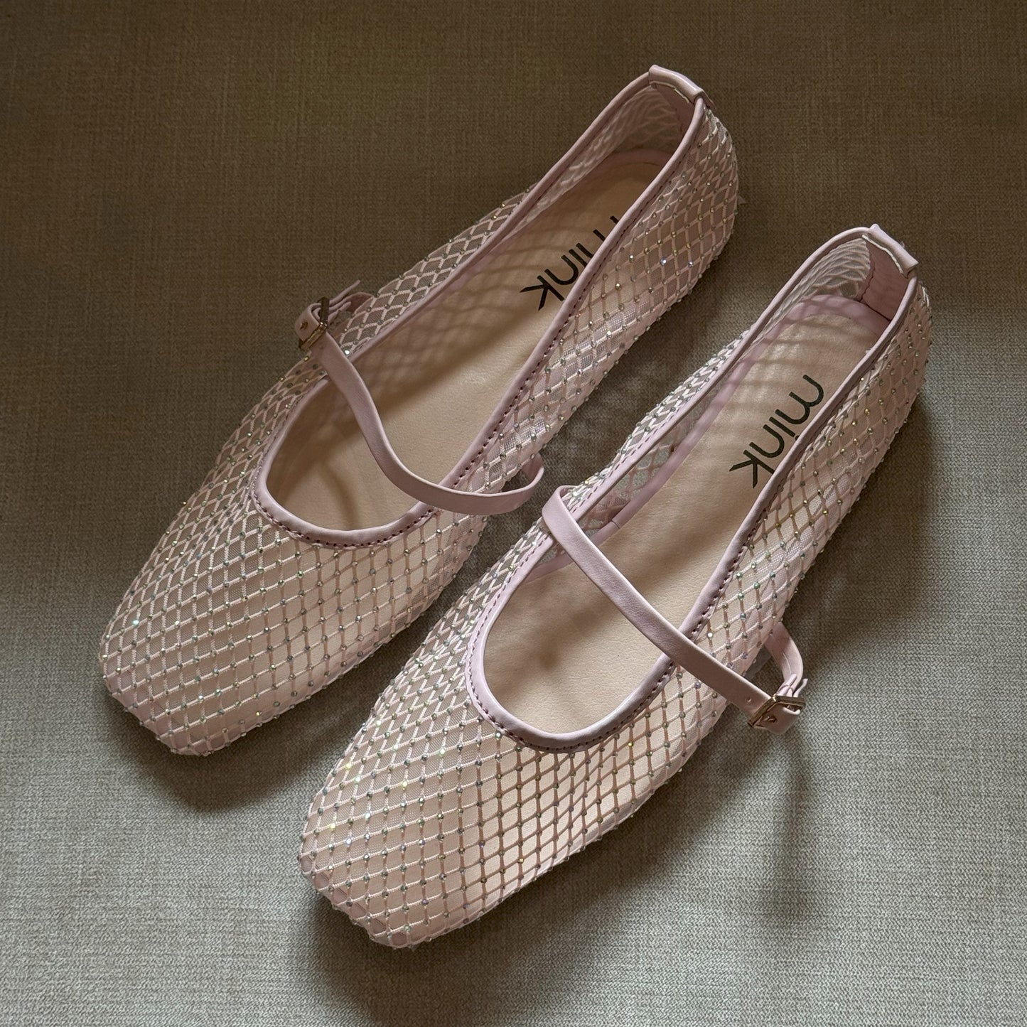 BLING MESH BALLET | Cavern Pink