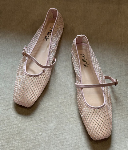BLING MESH BALLET | Cavern Pink