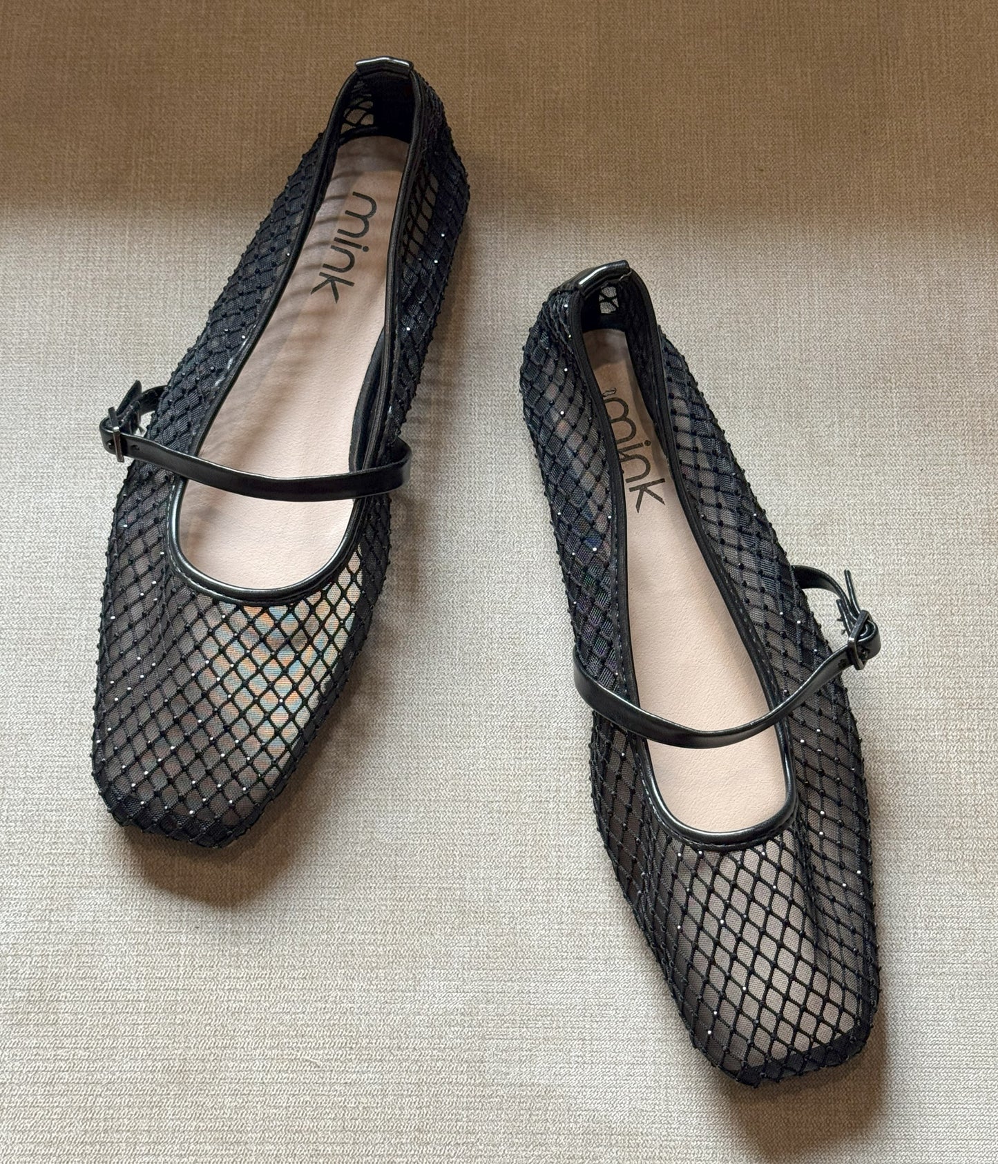 BLING MESH BALLET | Black