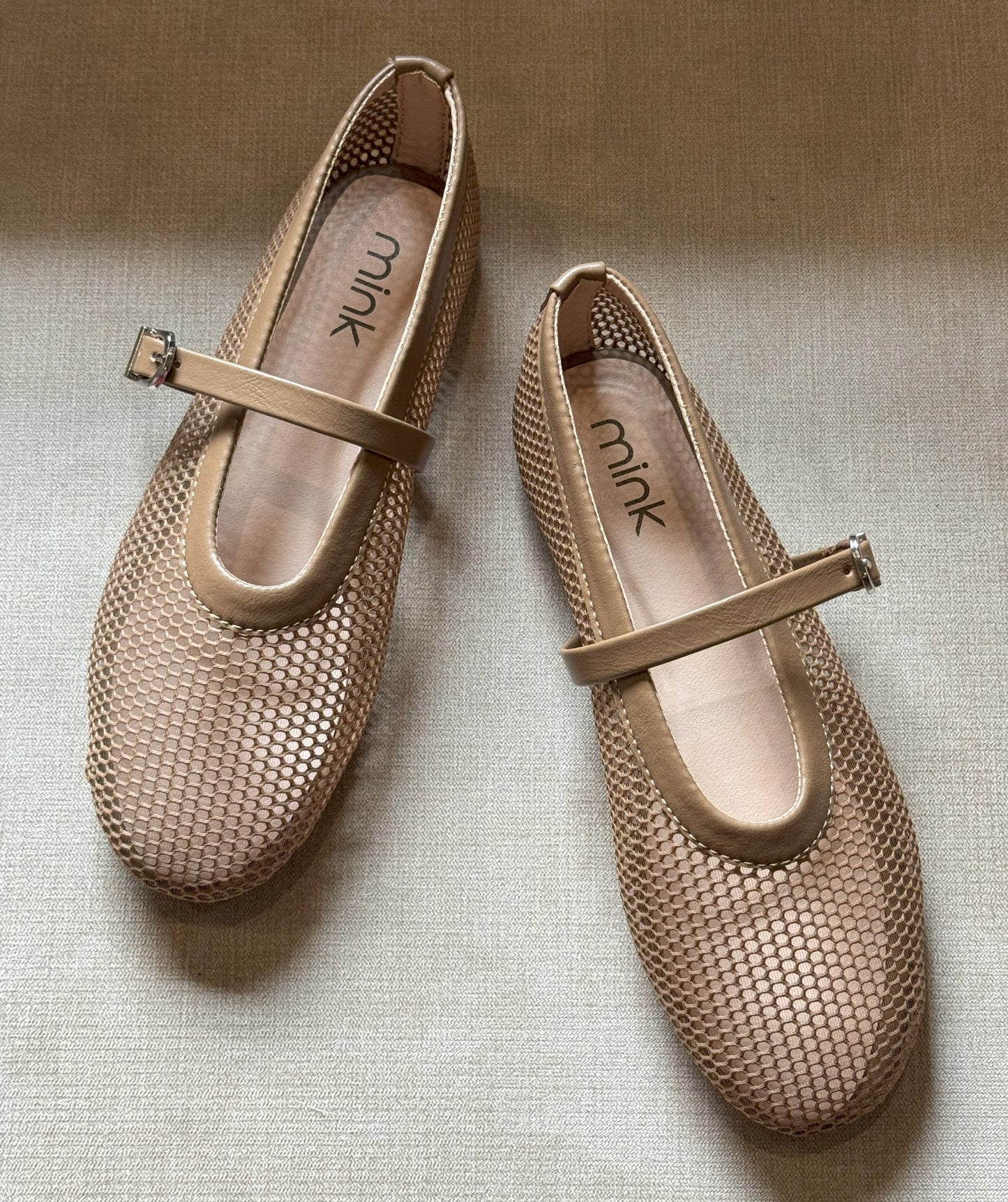 ROUNDED MESH BALLET | Brown Bear
