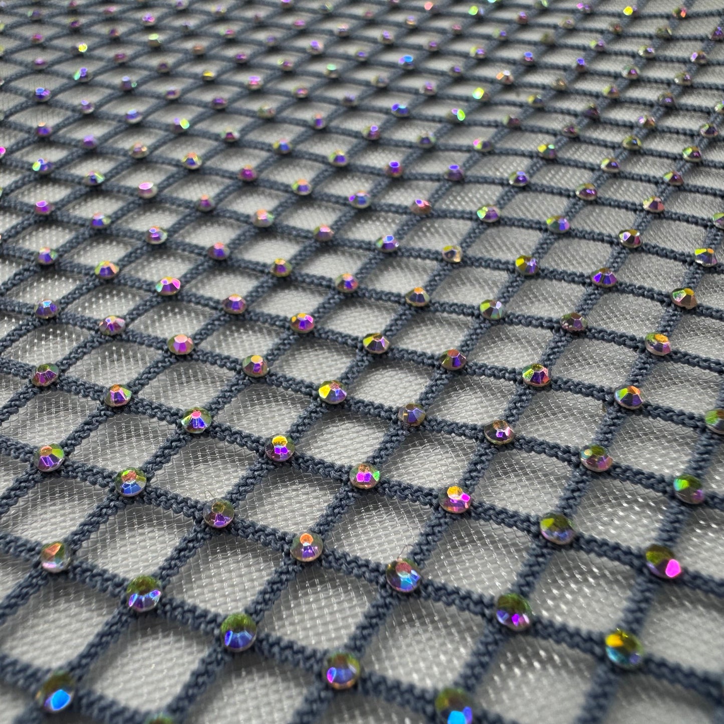 BLING MESH BALLET | Ocean Gray