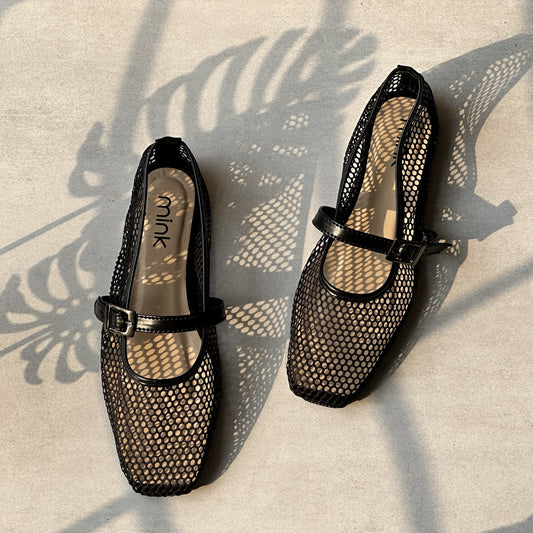 MESH BALLET | Black