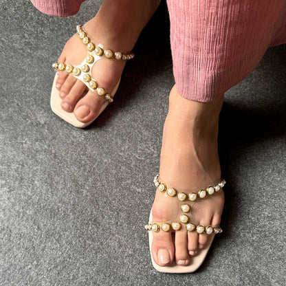 PEARL FLATS | Transparent