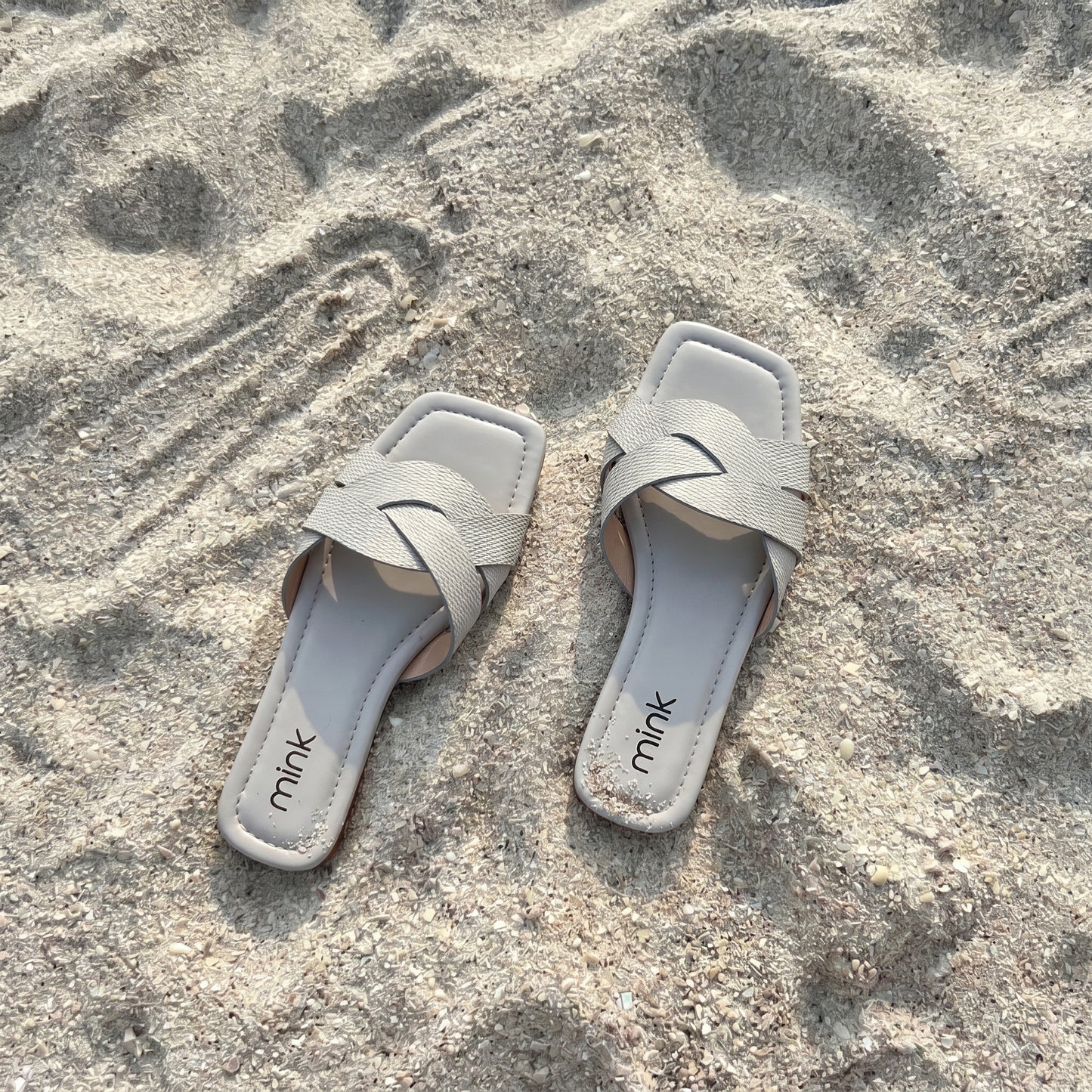 TWISTIES SLIDES | Cyan Blue
