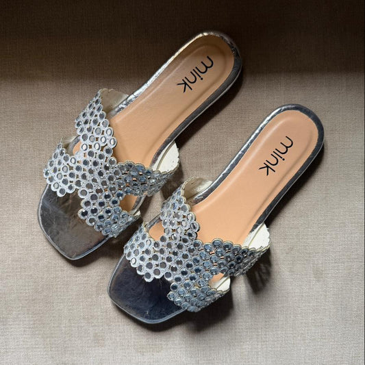 GLAM SLIDES | Silver